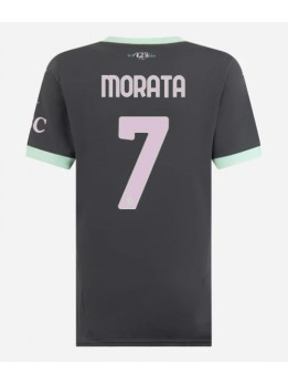 AC Milan Alvaro Morata #7 Zenski Rezervni Dres 2024-25 Kratak Rukavima